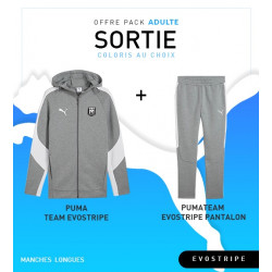 Offre Pack Training PUMA EVOSTRIPE – Haut + Pantalon + Sac à dos teamGOAL