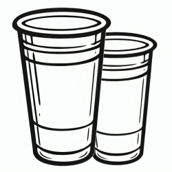 Goblet PVC - Personnalisation digitale 25 - 33 CL