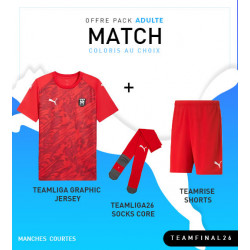 Pack Match Puma MC teamFINAL26 pour homme