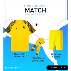 Pack Match Puma MC teamLIGA26 pour enfants