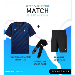 Pack Match Puma MC teamGOAL26 pour enfants