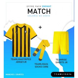 Pack Match Puma MC STRIPED26 pour enfants