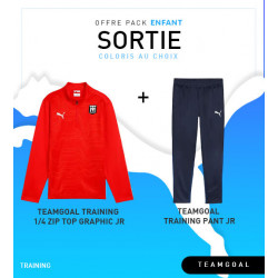PACK PUMA teamGOAL Training 1/4 Zip Top Graphic