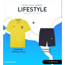 PUMA PACK teamGOAL Casuals Polo