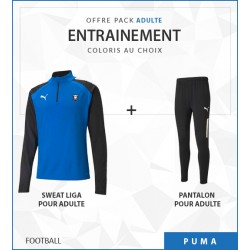 OFFRE PACK ENTRAINEMENT ADULTE LIGA ARGENT