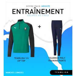 PACK TRAINING ADULTE LIGA 1/4 ZIP