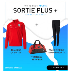 PACK SORTIE ADULTE PUMA TEAMRISE 1/4 ZIP