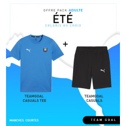 PACK ÉTÉ ADULTE PUMA TEAM GOAL TEE